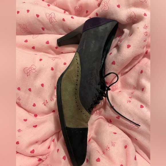 PREVATA LEATHER HEELS - Picture 5 of 8